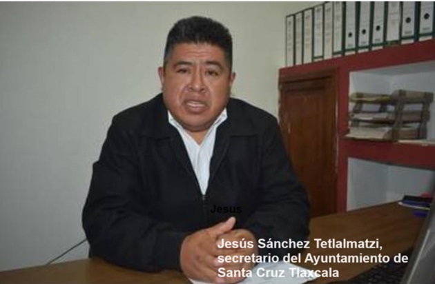 Acusan a secretario y tesorero del Ayuntamiento de Santa Cruz Tlaxcala de retener pago a policías injustificadamente